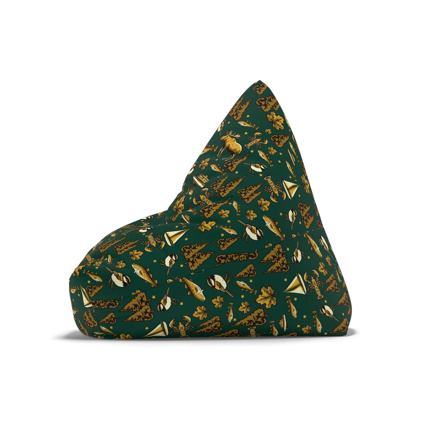 Maine Camp Fabric - Fill Yourself Bean Bag Chair Cover (Filling Not Included - link to fill available)