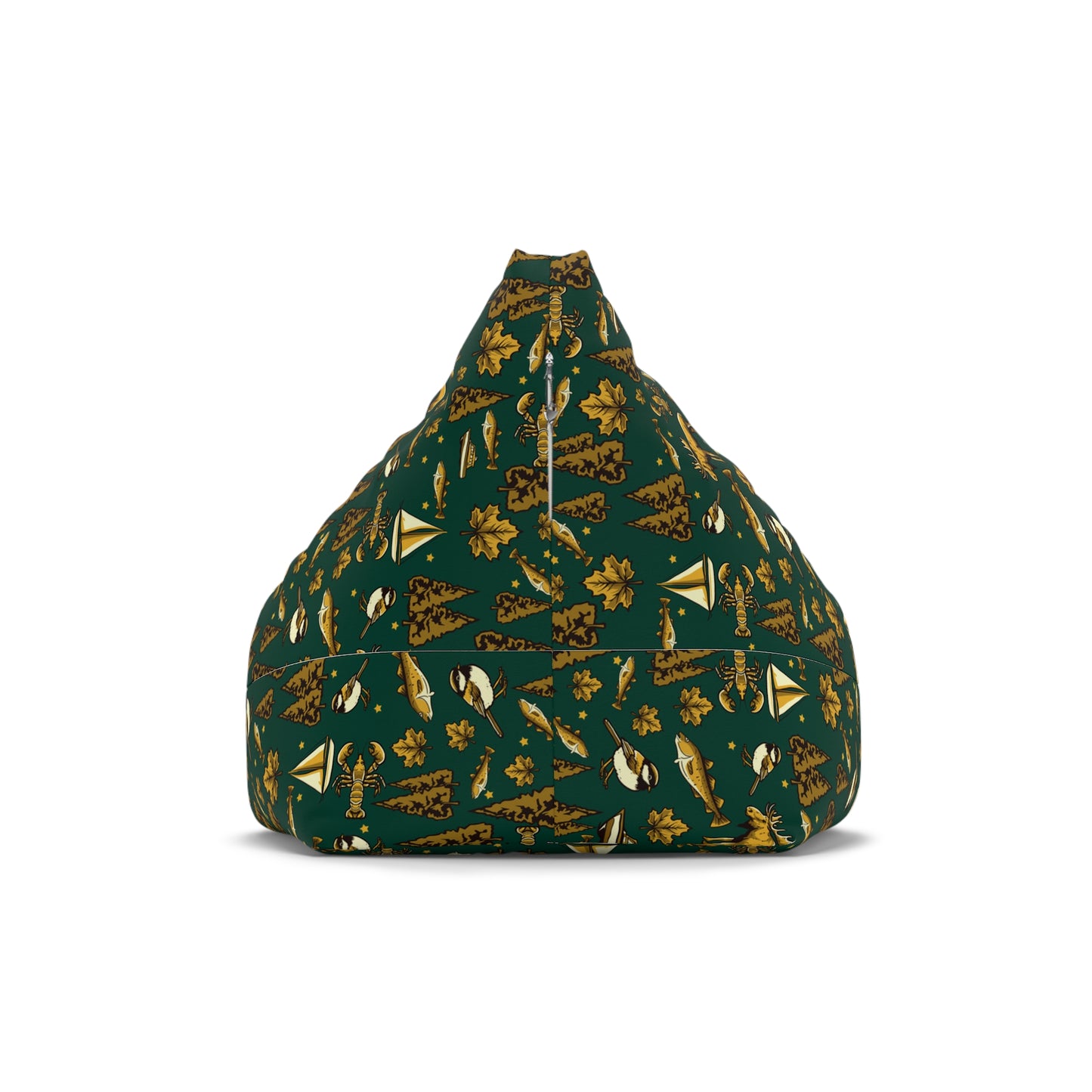 Maine Camp Fabric - Fill Yourself Bean Bag Chair Cover (Filling Not Included - link to fill available)