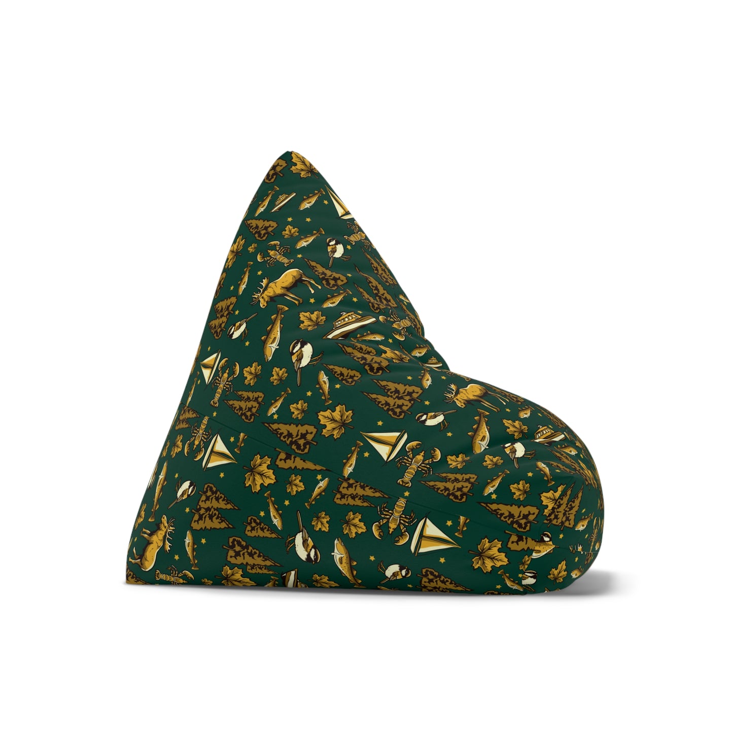 Maine Camp Fabric - Fill Yourself Bean Bag Chair Cover (Filling Not Included - link to fill available)