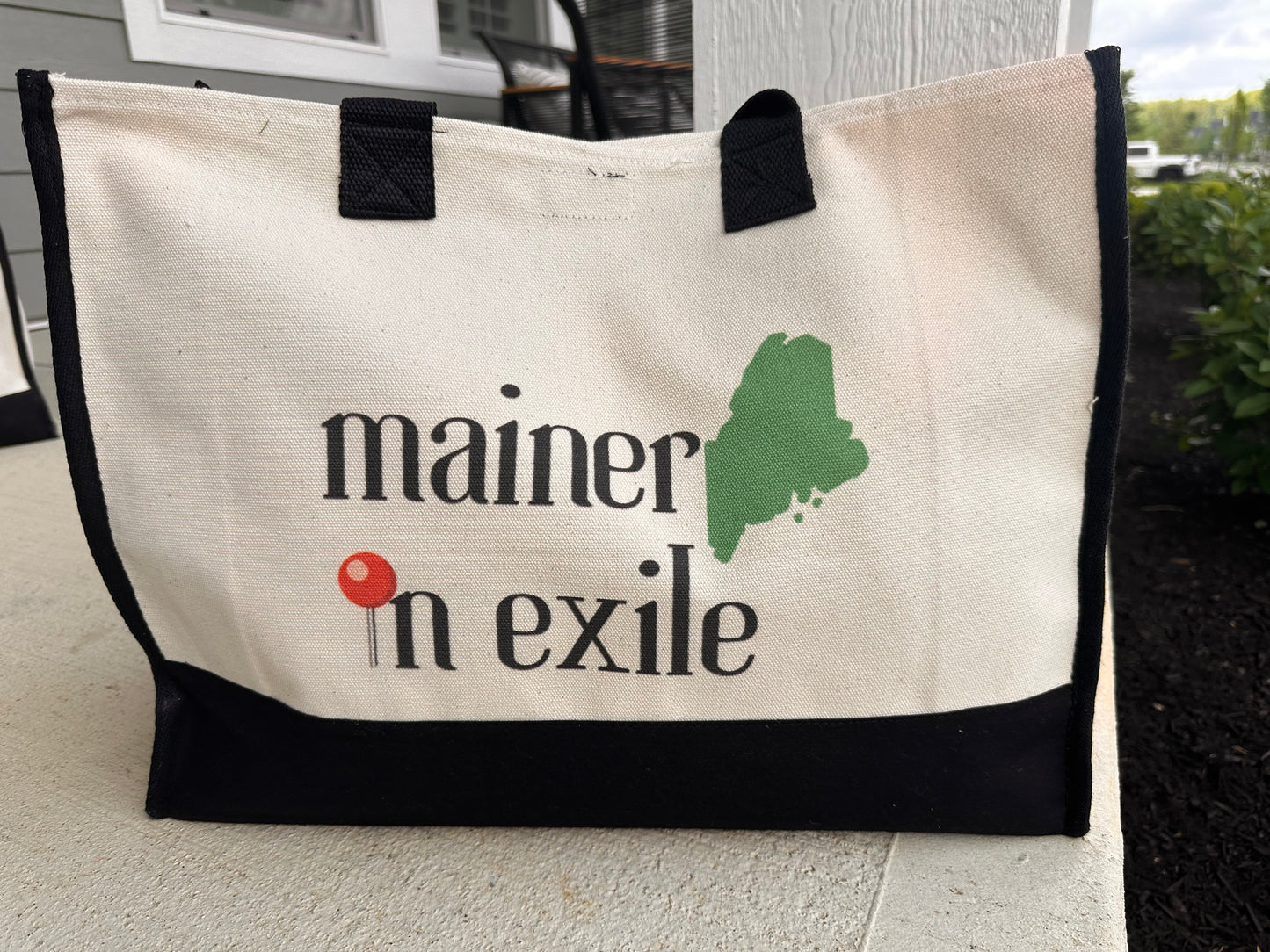 Mainer in Exile Two-Tone Tote