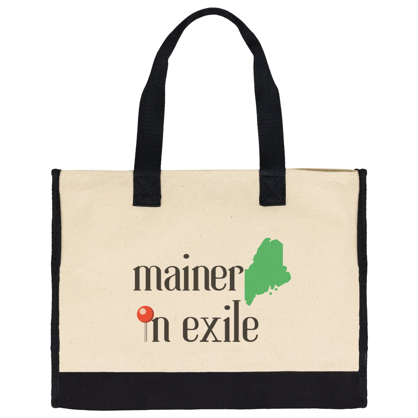 Mainer in Exile Two-Tone Tote