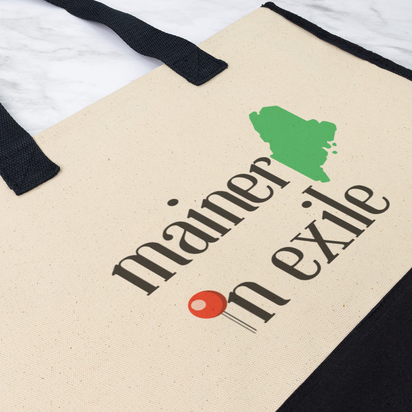 Mainer in Exile Two-Tone Tote