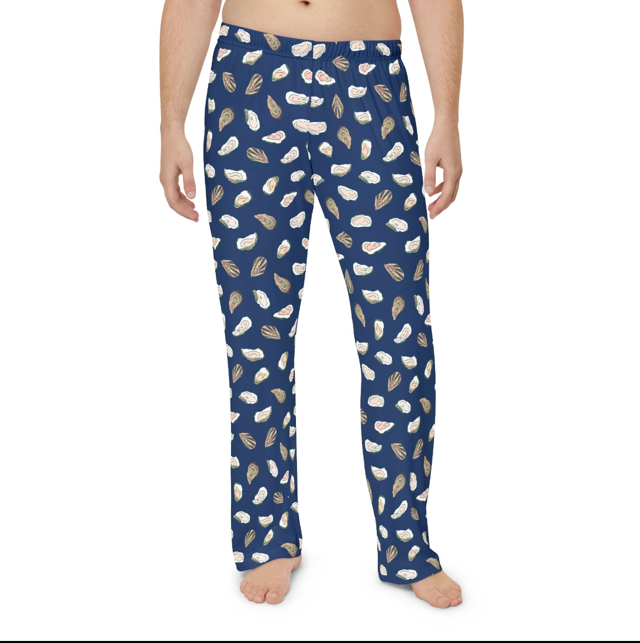 Holiday Oyster Pajama Lounge Pants (Unisex)