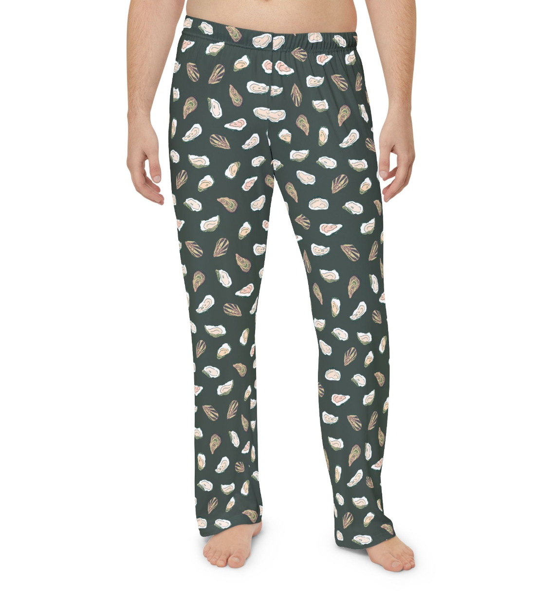 Holiday Oyster Pajama Lounge Pants (Unisex)