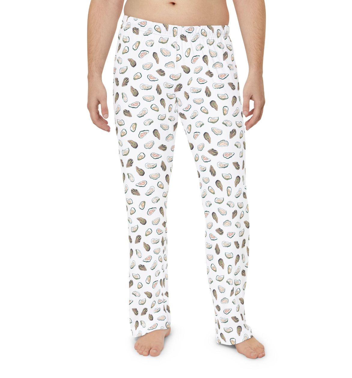 Holiday Oyster Pajama Lounge Pants (Unisex)