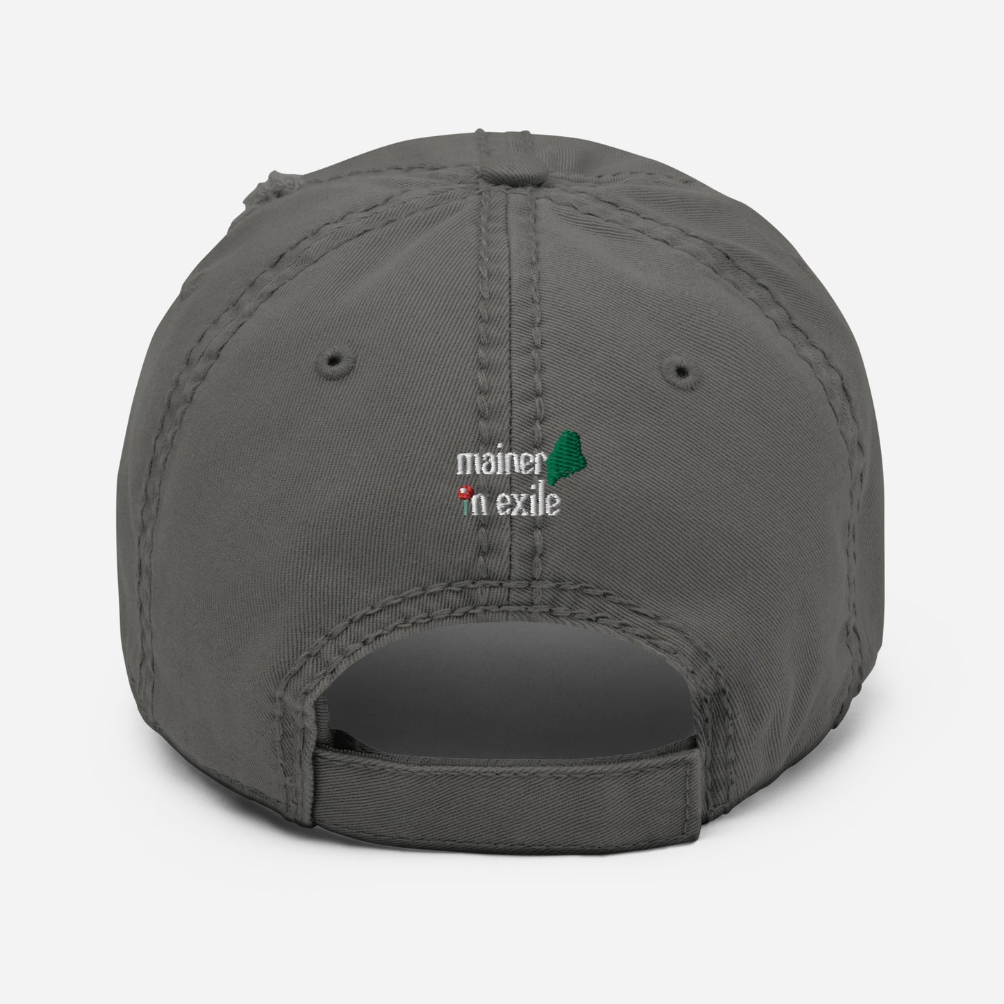 Just a Chick From Maine Dad Hat (distressed)