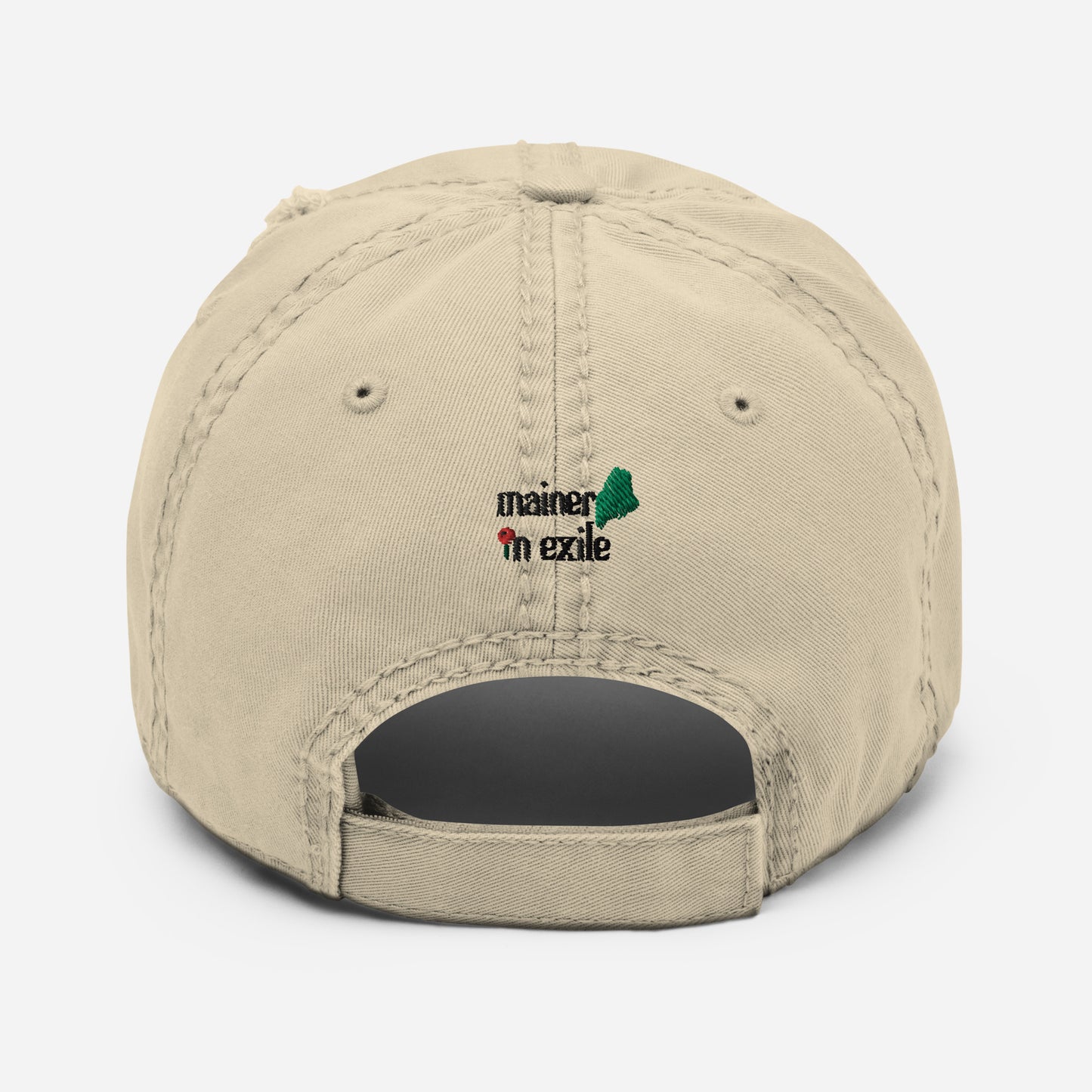 Just a Chick From Maine Dad Hat (distressed)