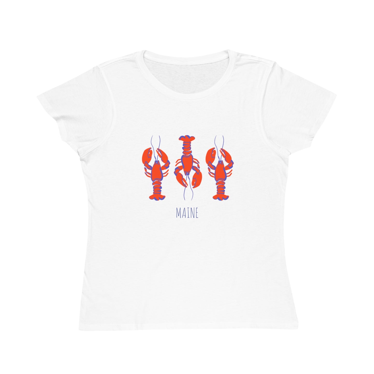 Maine Lobster Organic Women's T-Shirt