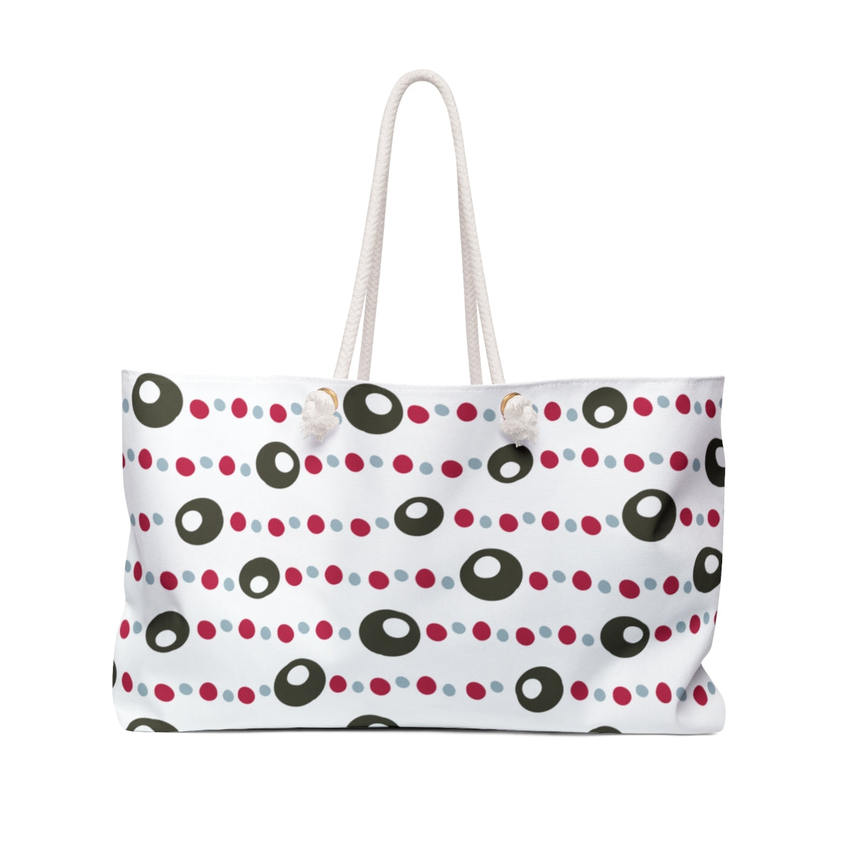 Ohio Buckeye Necklace Pattern Tote