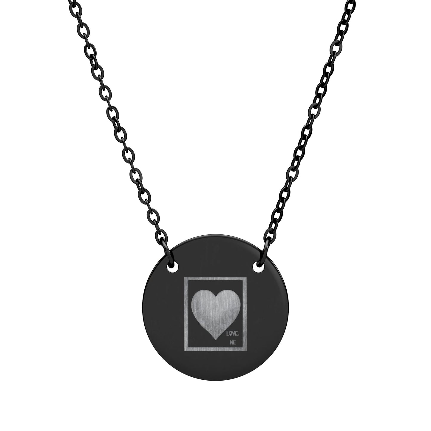 Maine Heart Bandit Necklace - "love, ME" - Valentine's Day Maine