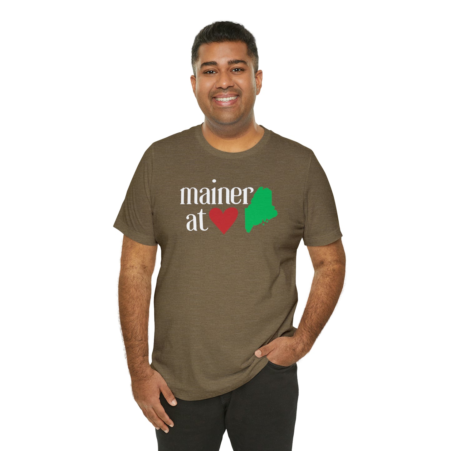 Mainer at Heart Short Sleeve Tee