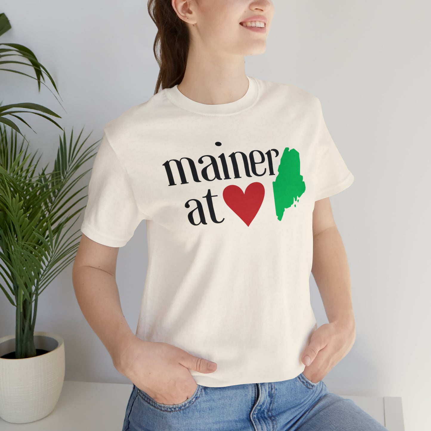 Mainer at Heart Short Sleeve Tee