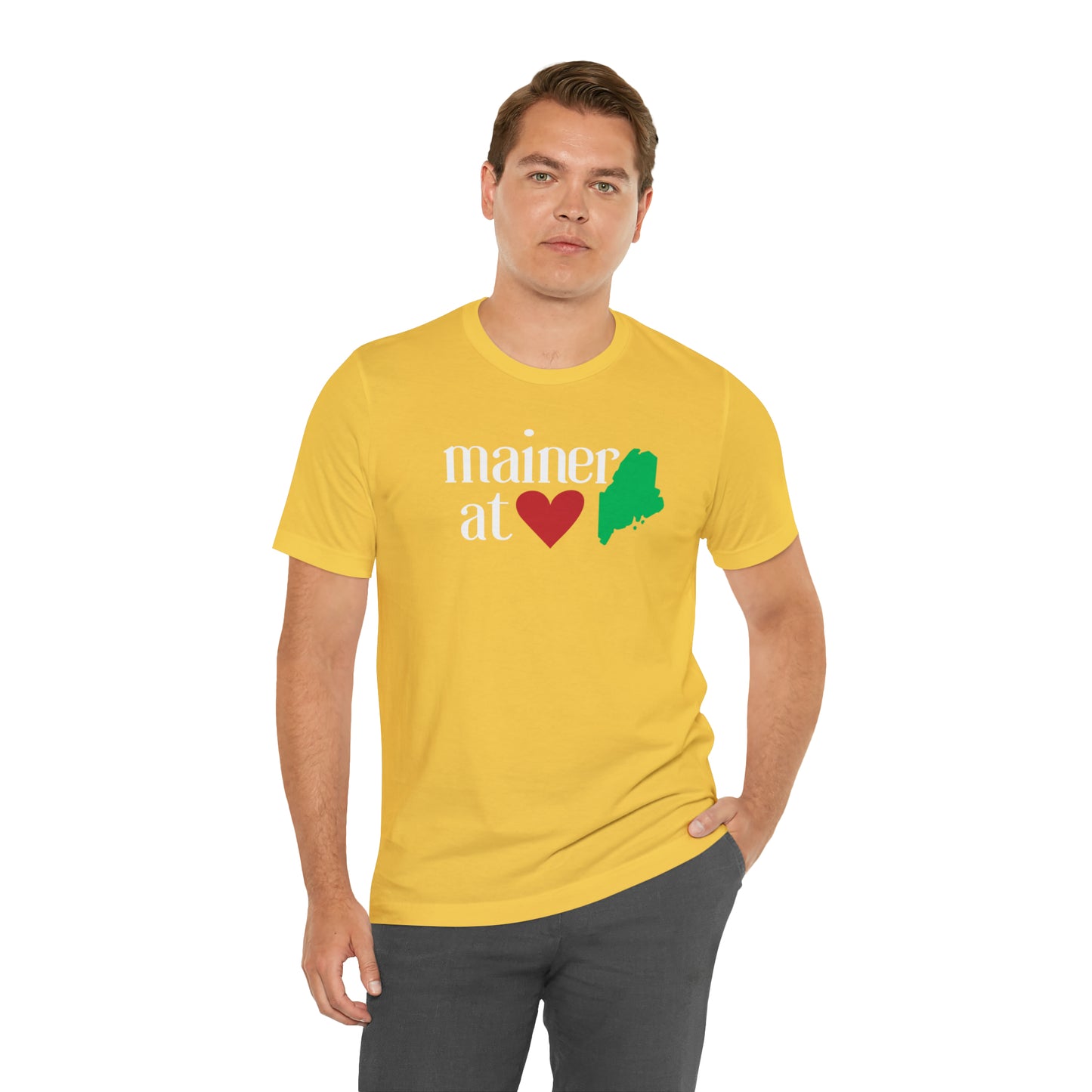 Mainer at Heart Short Sleeve Tee