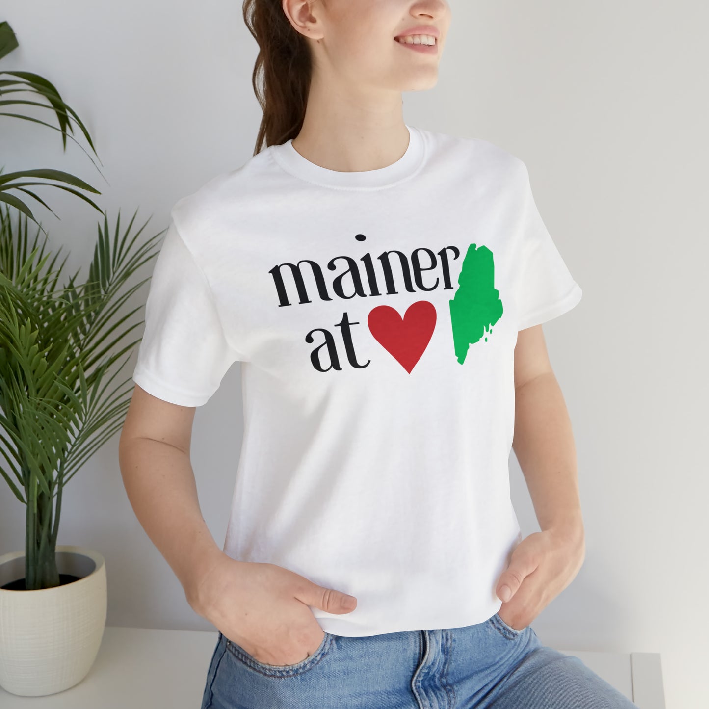 Mainer at Heart Short Sleeve Tee