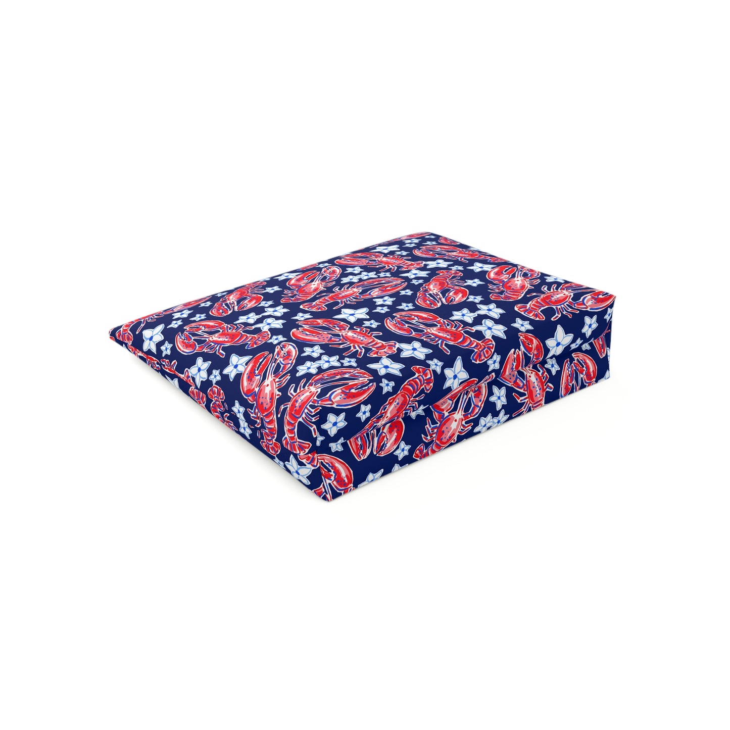 Maine Lobster Cotton Cosmetic Bag