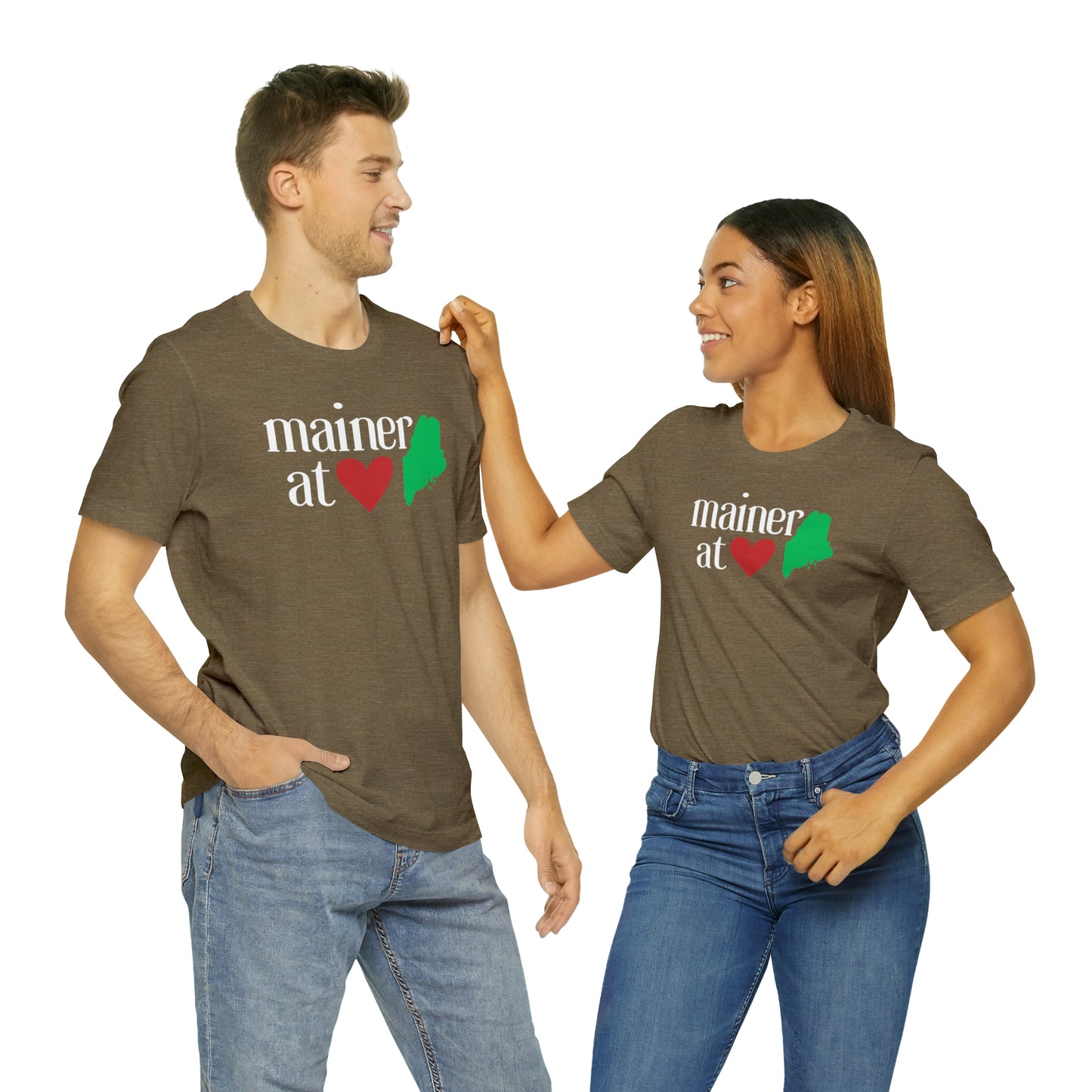 Mainer at Heart Short Sleeve Tee