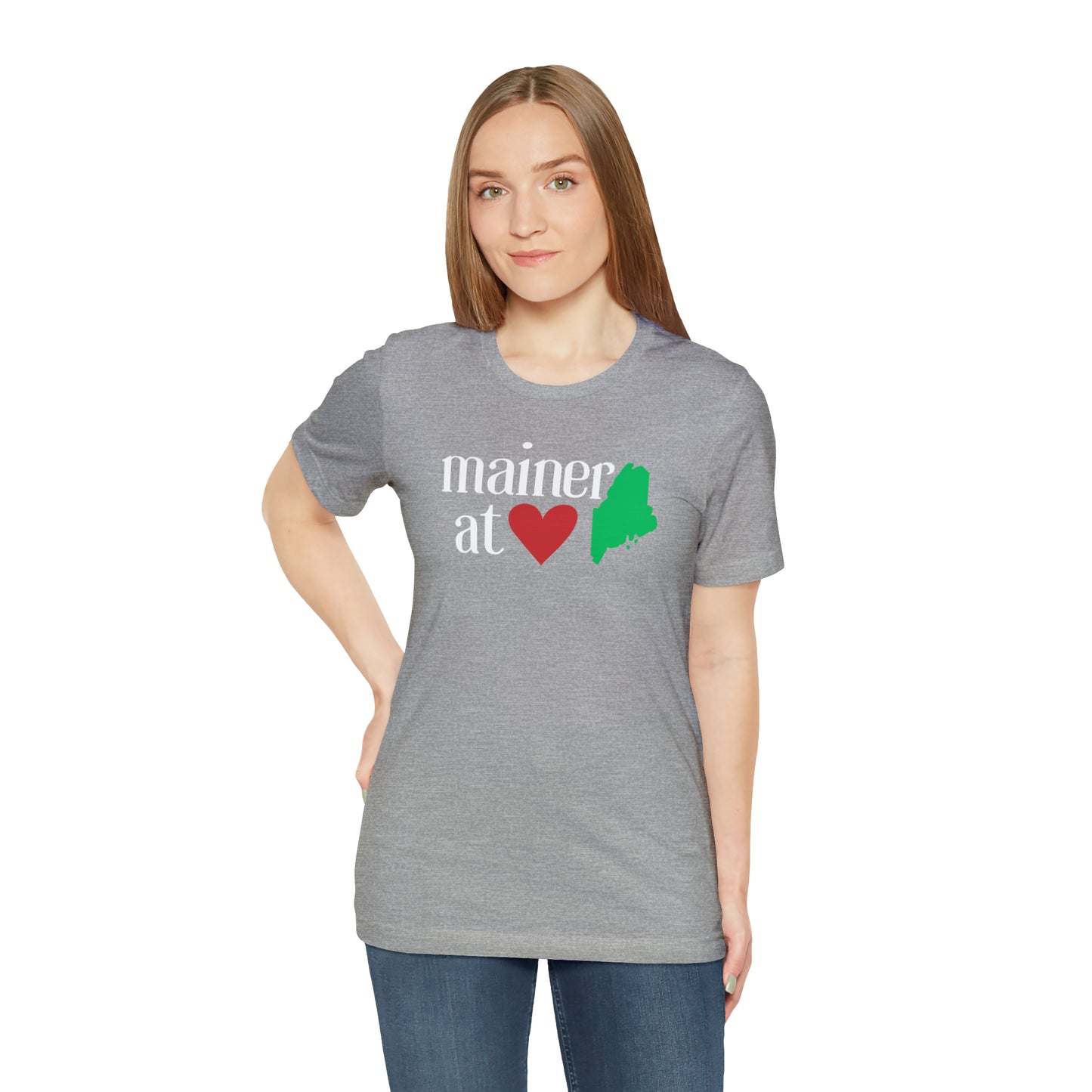 Mainer at Heart Short Sleeve Tee