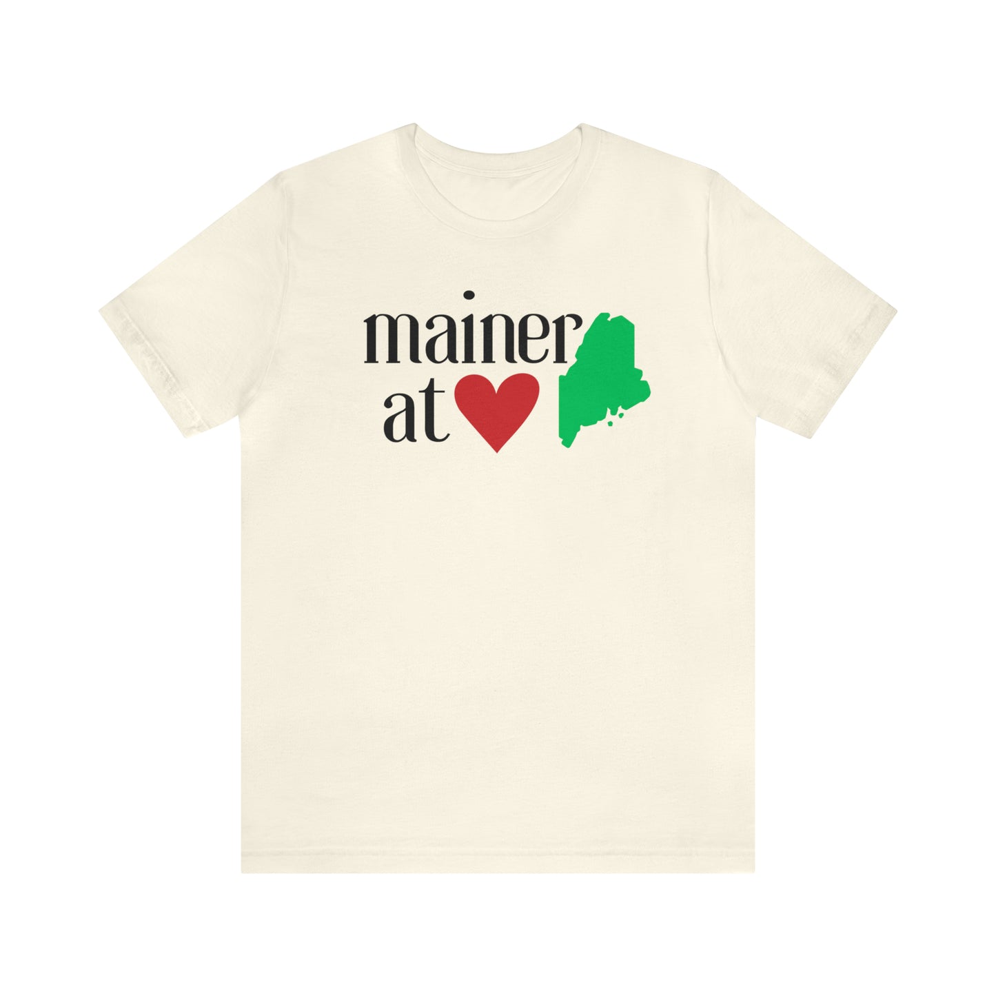 Mainer at Heart Short Sleeve Tee