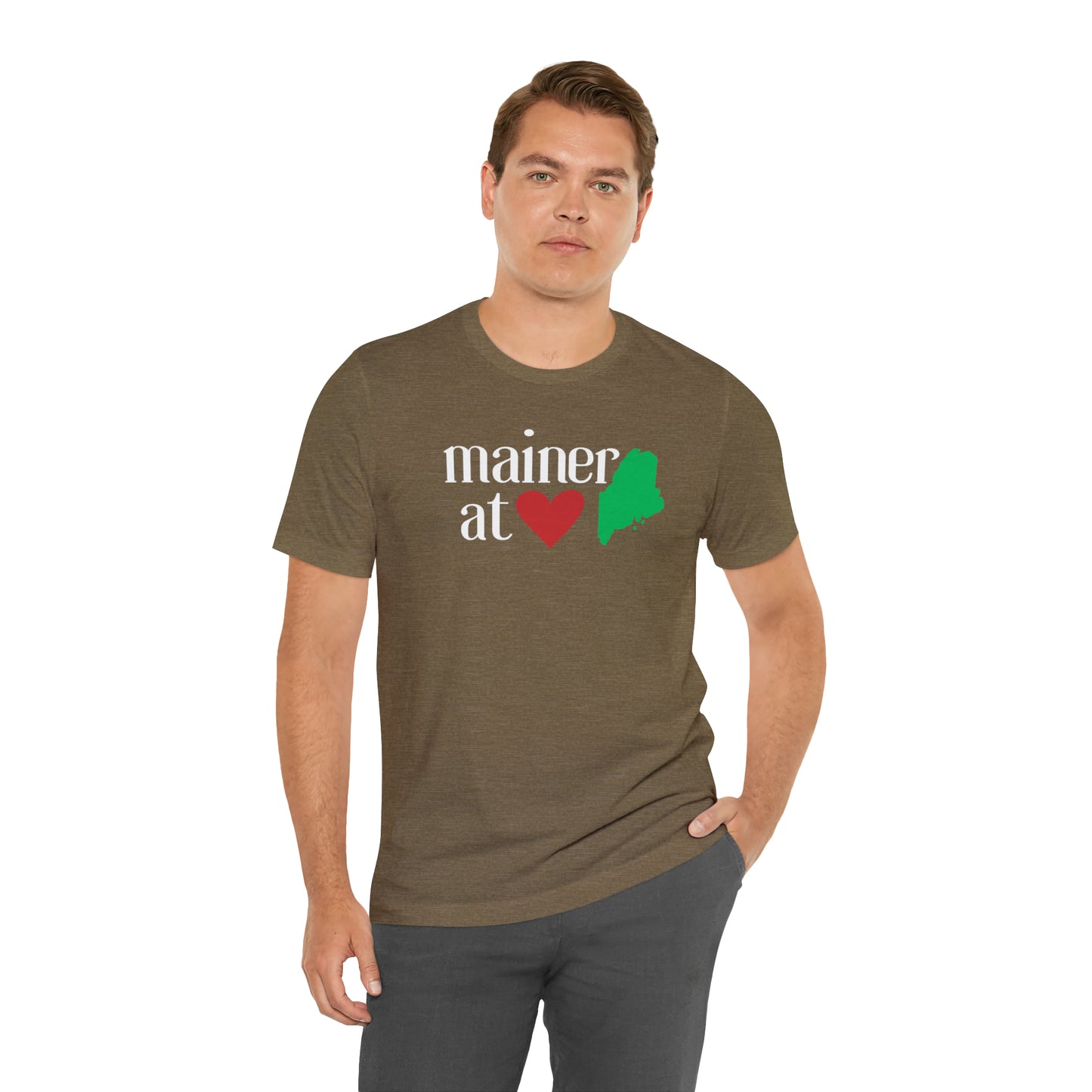 Mainer at Heart Short Sleeve Tee