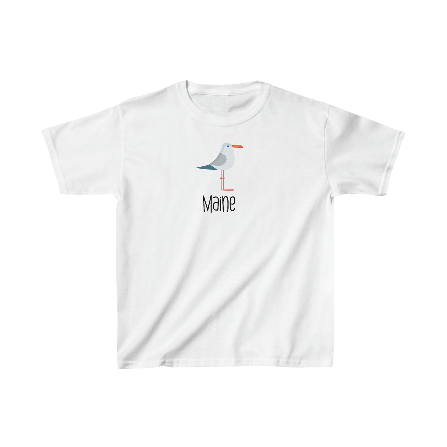 Maine Seagull Kids Heavy Cotton Tee