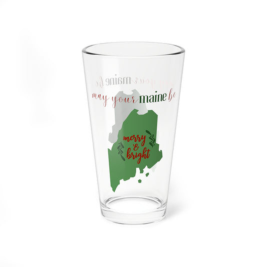May Your Maine be Merry & Bright Pint Glass