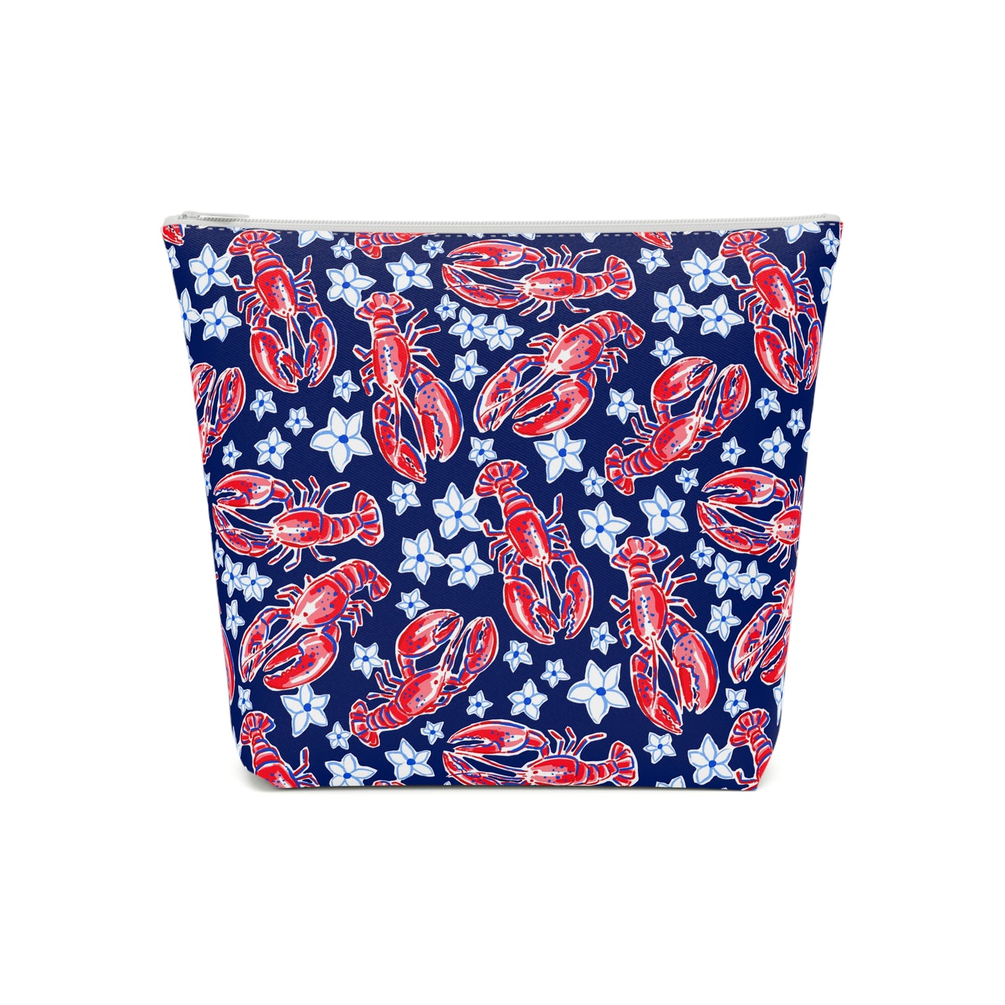 Maine Lobster Cotton Cosmetic Bag