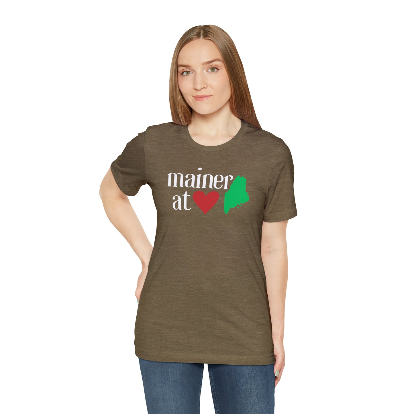 Mainer at Heart Short Sleeve Tee