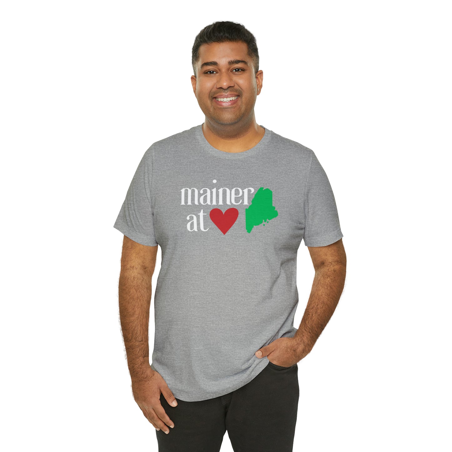 Mainer at Heart Short Sleeve Tee