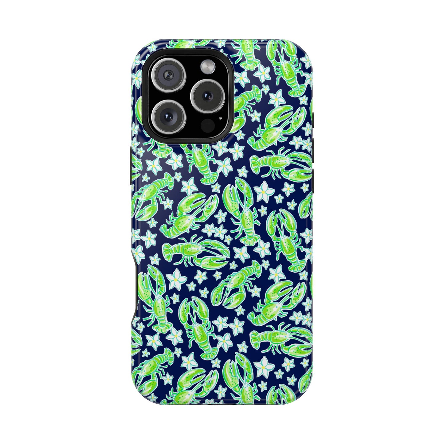 Lobster Print Magnetic Tough Case for iPhone