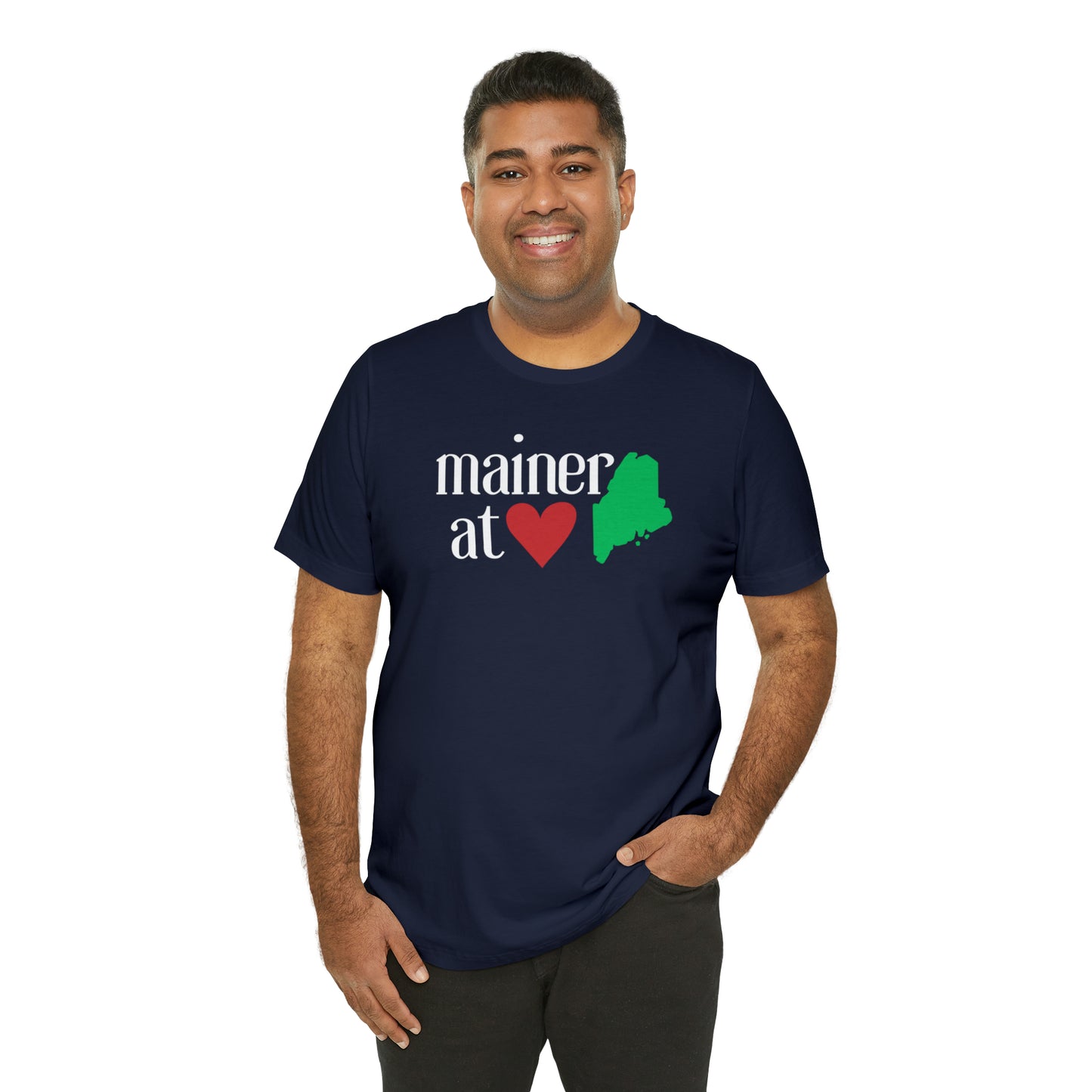 Mainer at Heart Short Sleeve Tee