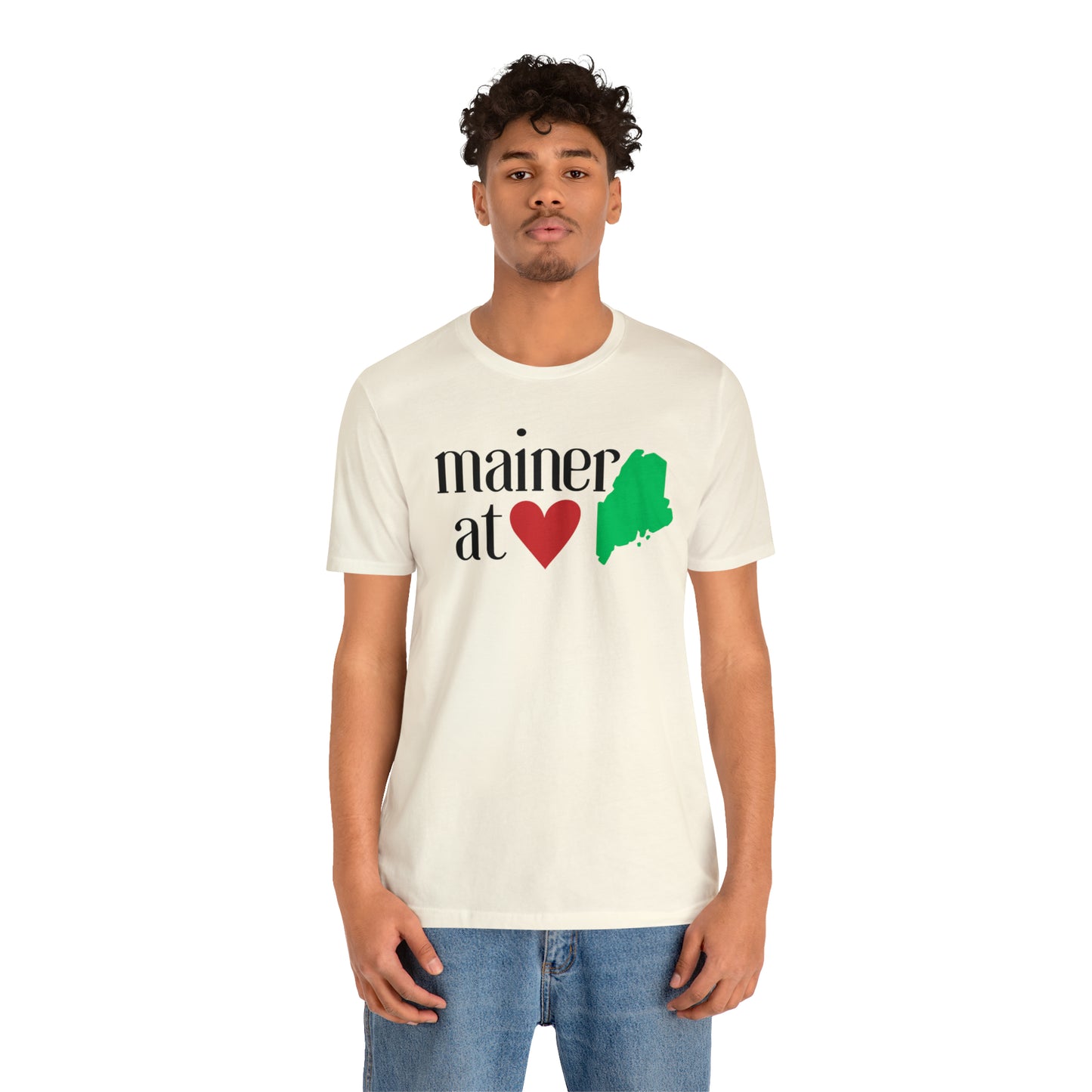 Mainer at Heart Short Sleeve Tee