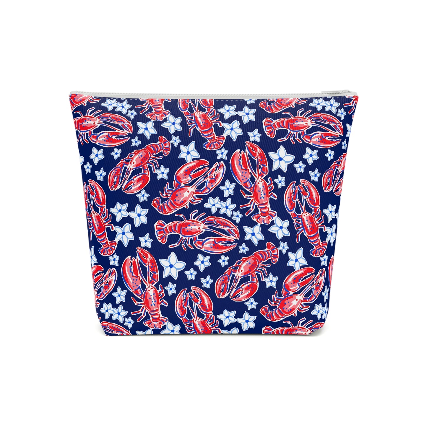 Maine Lobster Cotton Cosmetic Bag