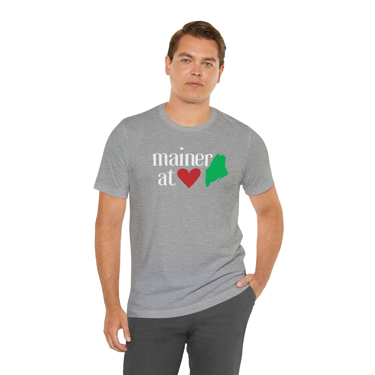 Mainer at Heart Short Sleeve Tee