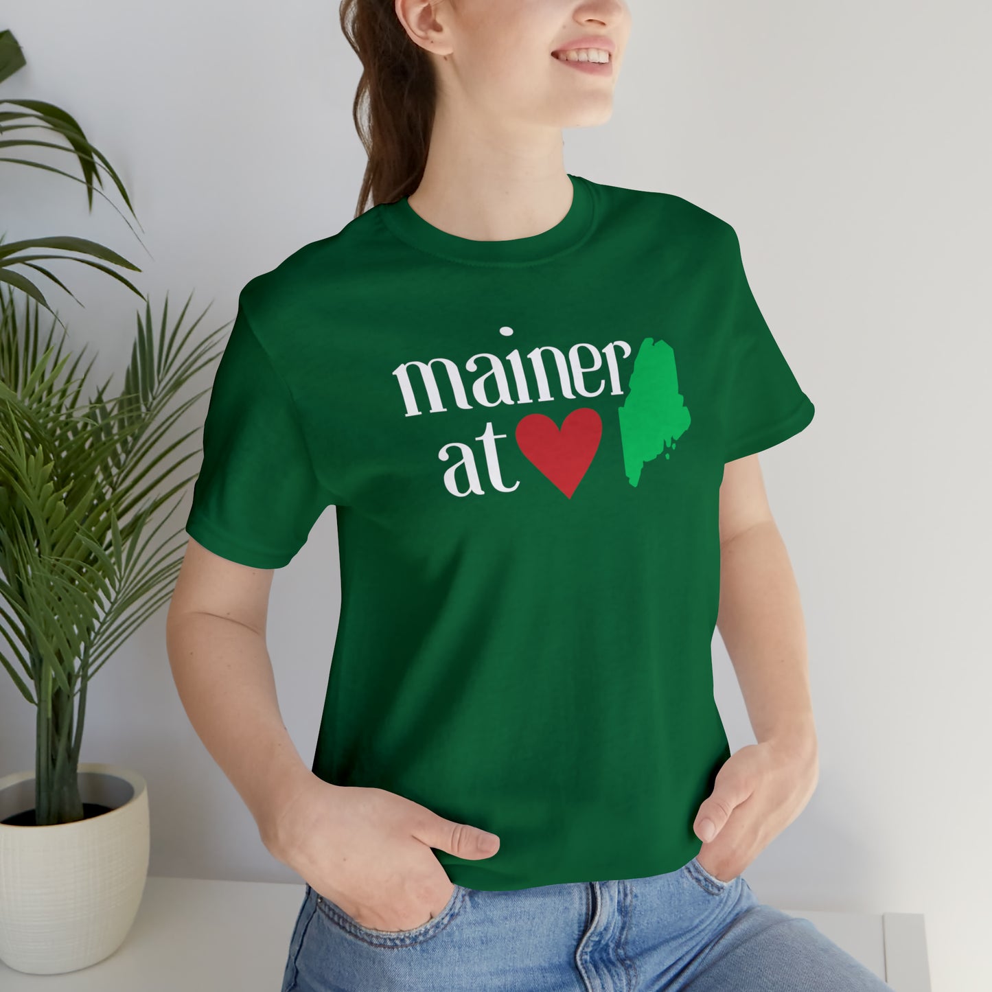 Mainer at Heart Short Sleeve Tee