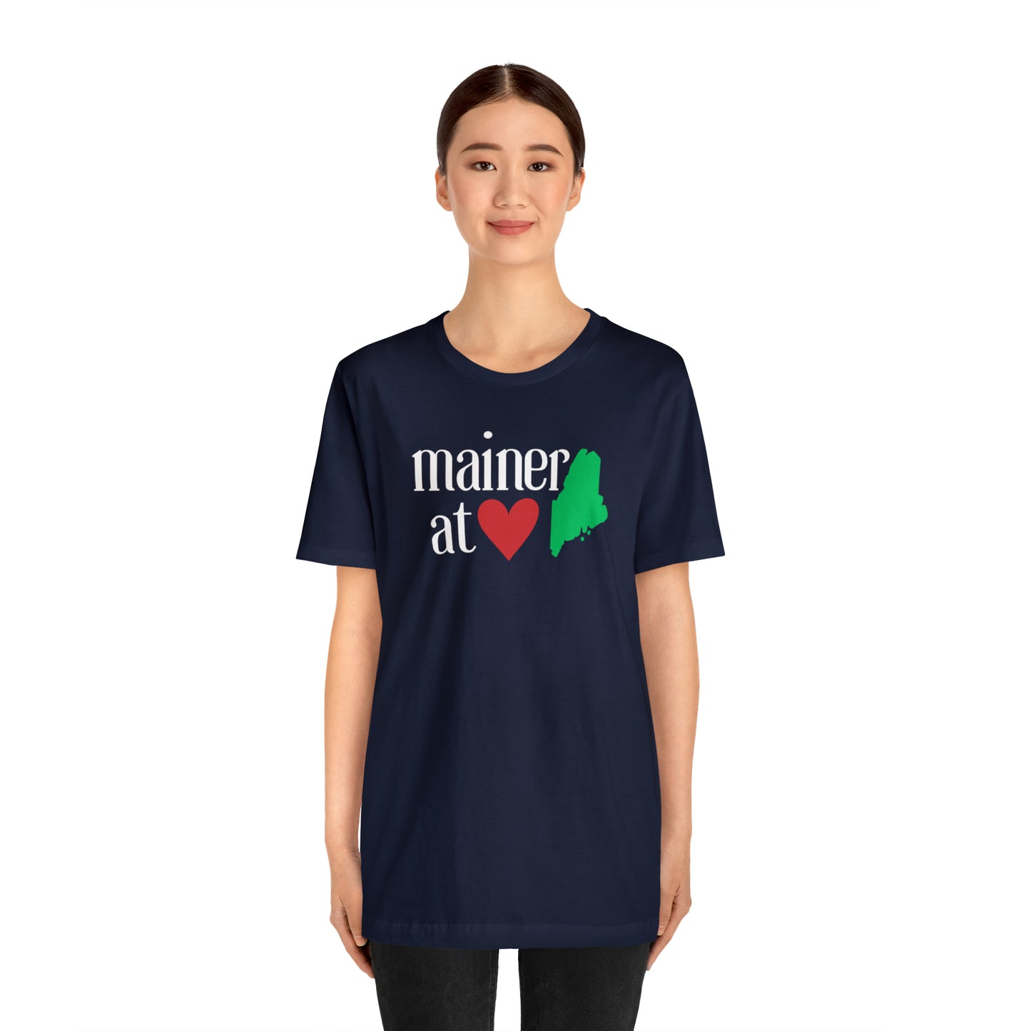 Mainer at Heart Short Sleeve Tee