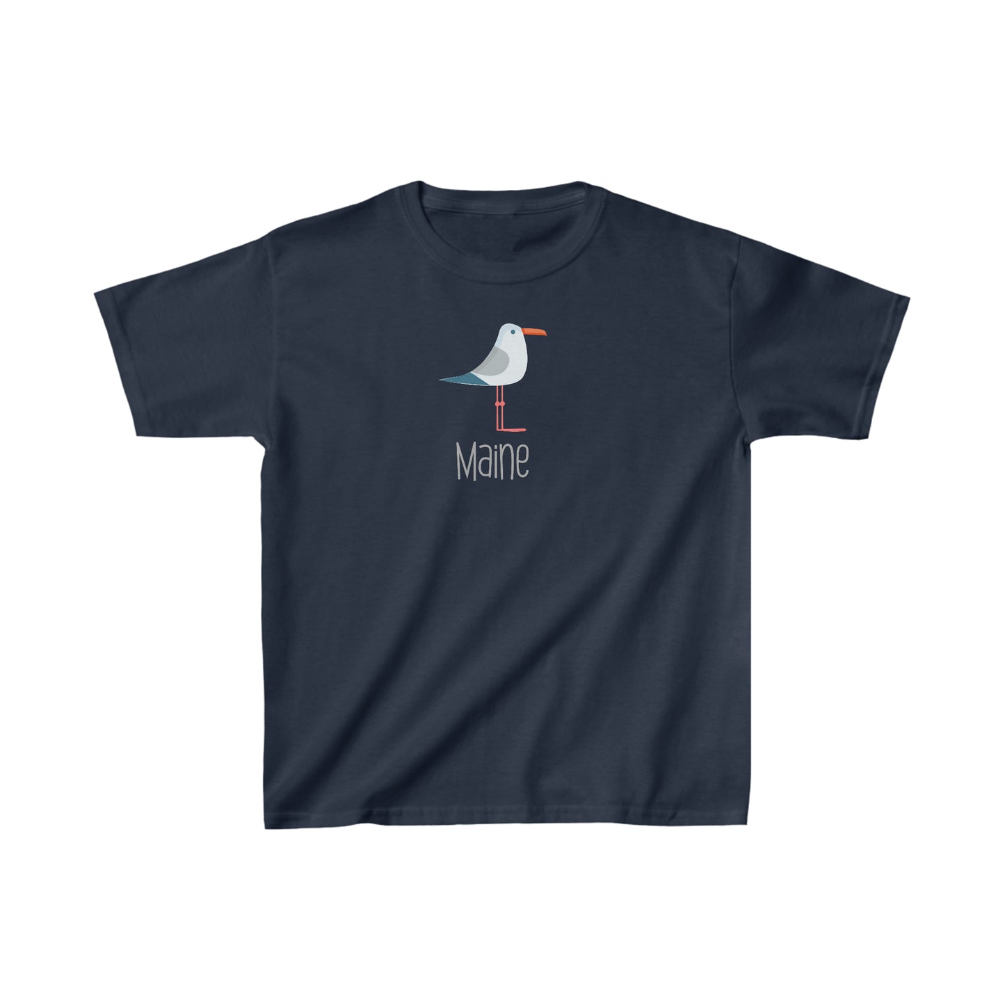 Maine Seagull Kids Heavy Cotton Tee