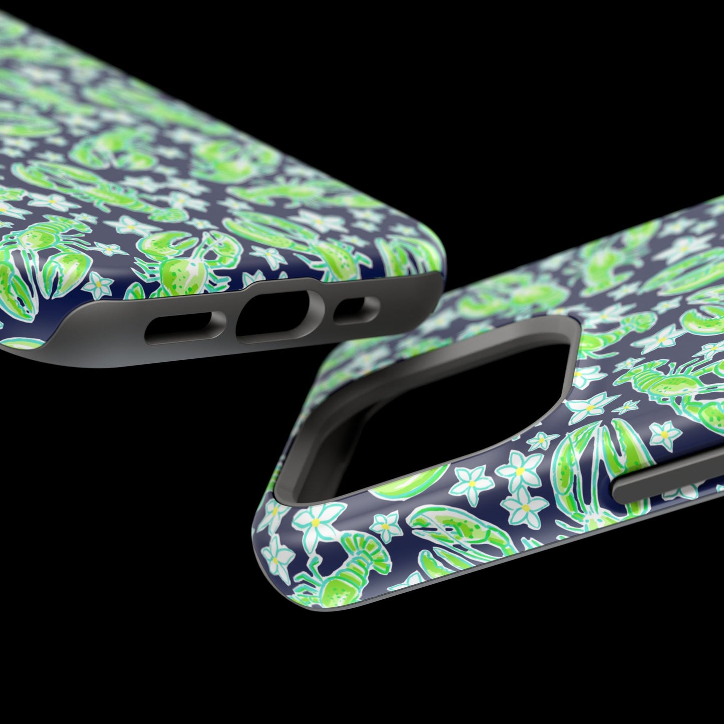 Lobster Print Magnetic Tough Case for iPhone