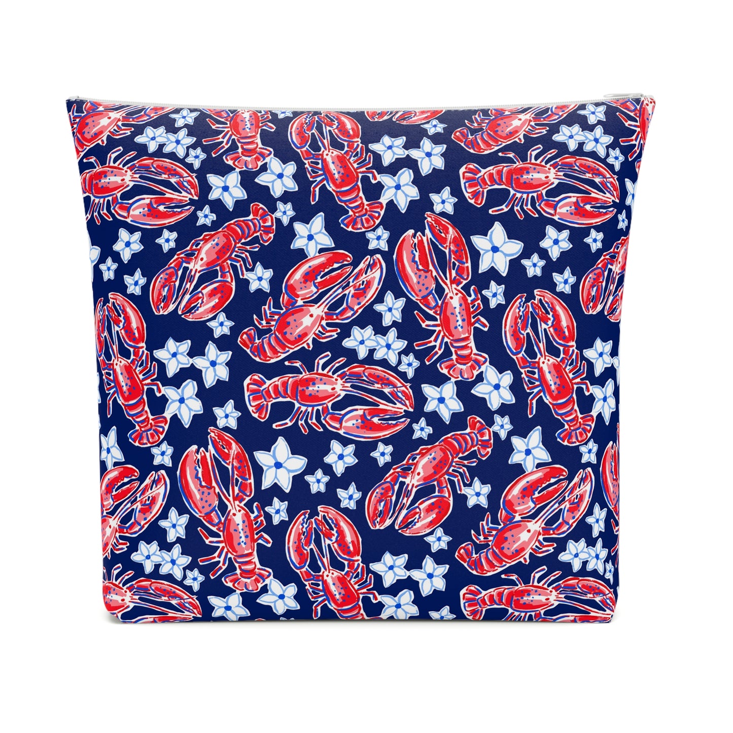 Maine Lobster Cotton Cosmetic Bag