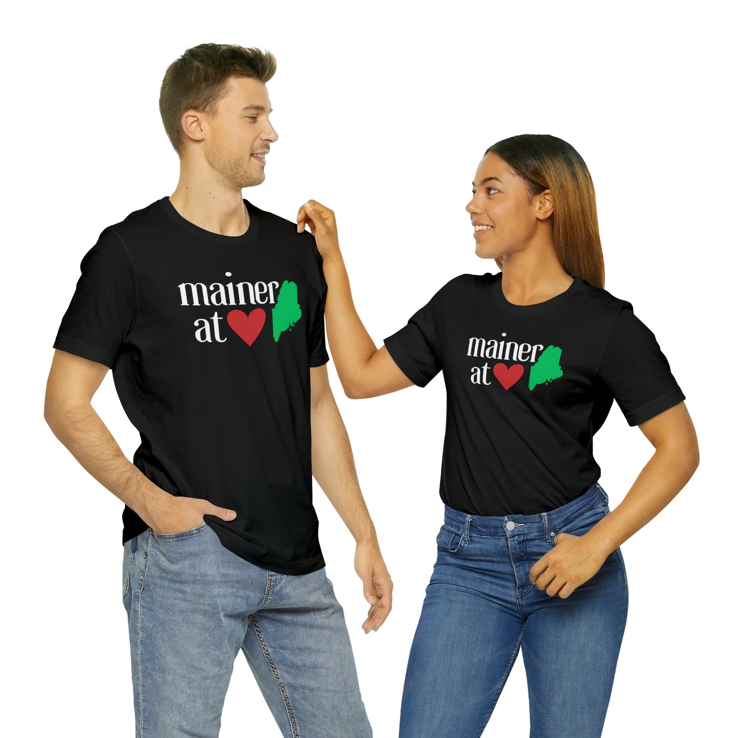 Mainer at Heart Short Sleeve Tee