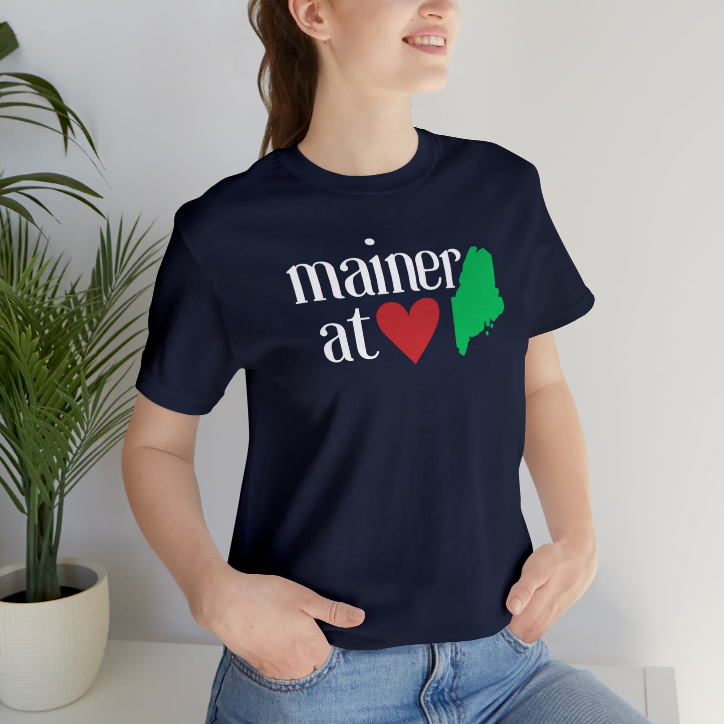 Mainer at Heart Short Sleeve Tee