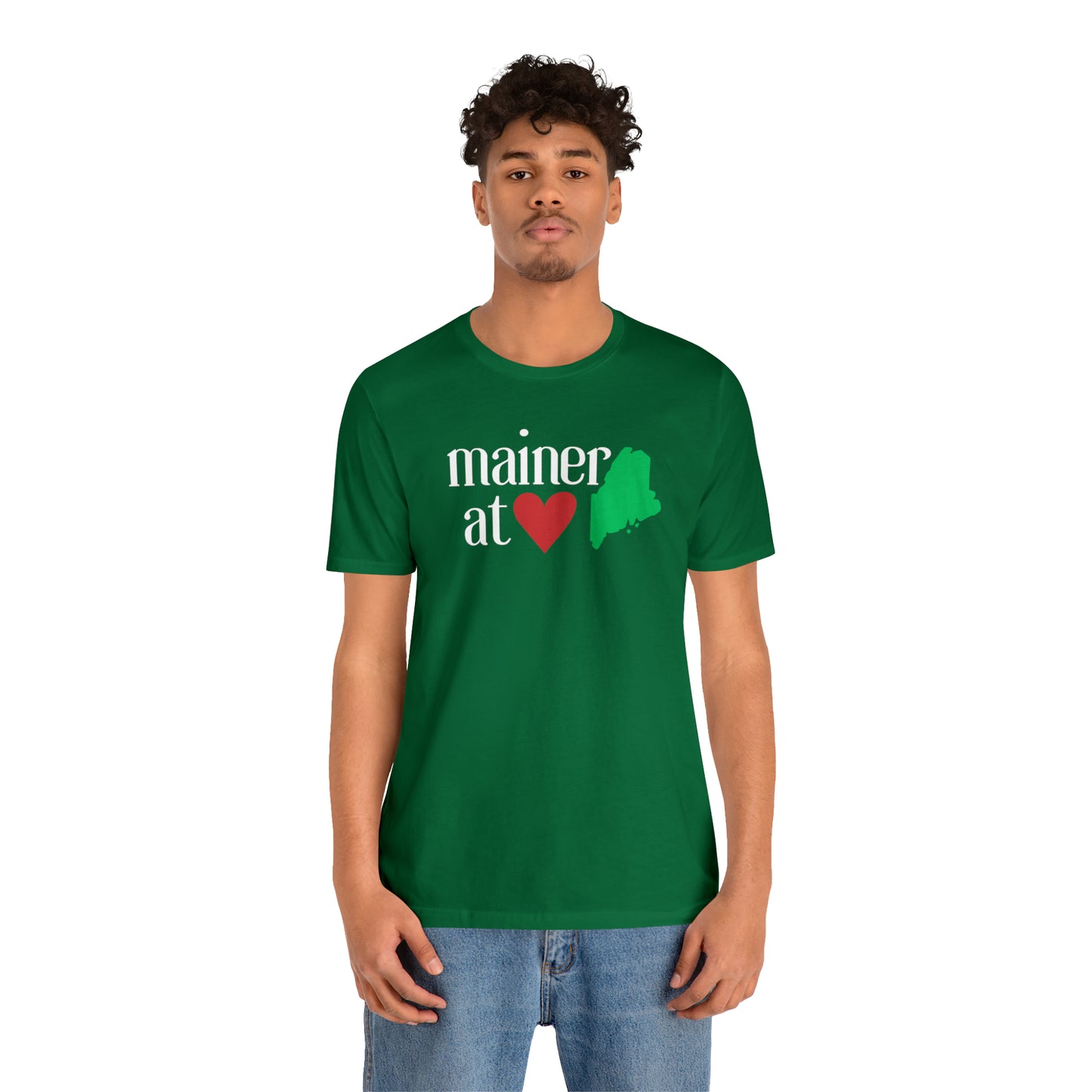 Mainer at Heart Short Sleeve Tee