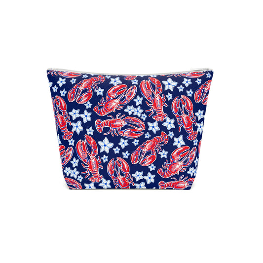 Maine Lobster Cotton Cosmetic Bag