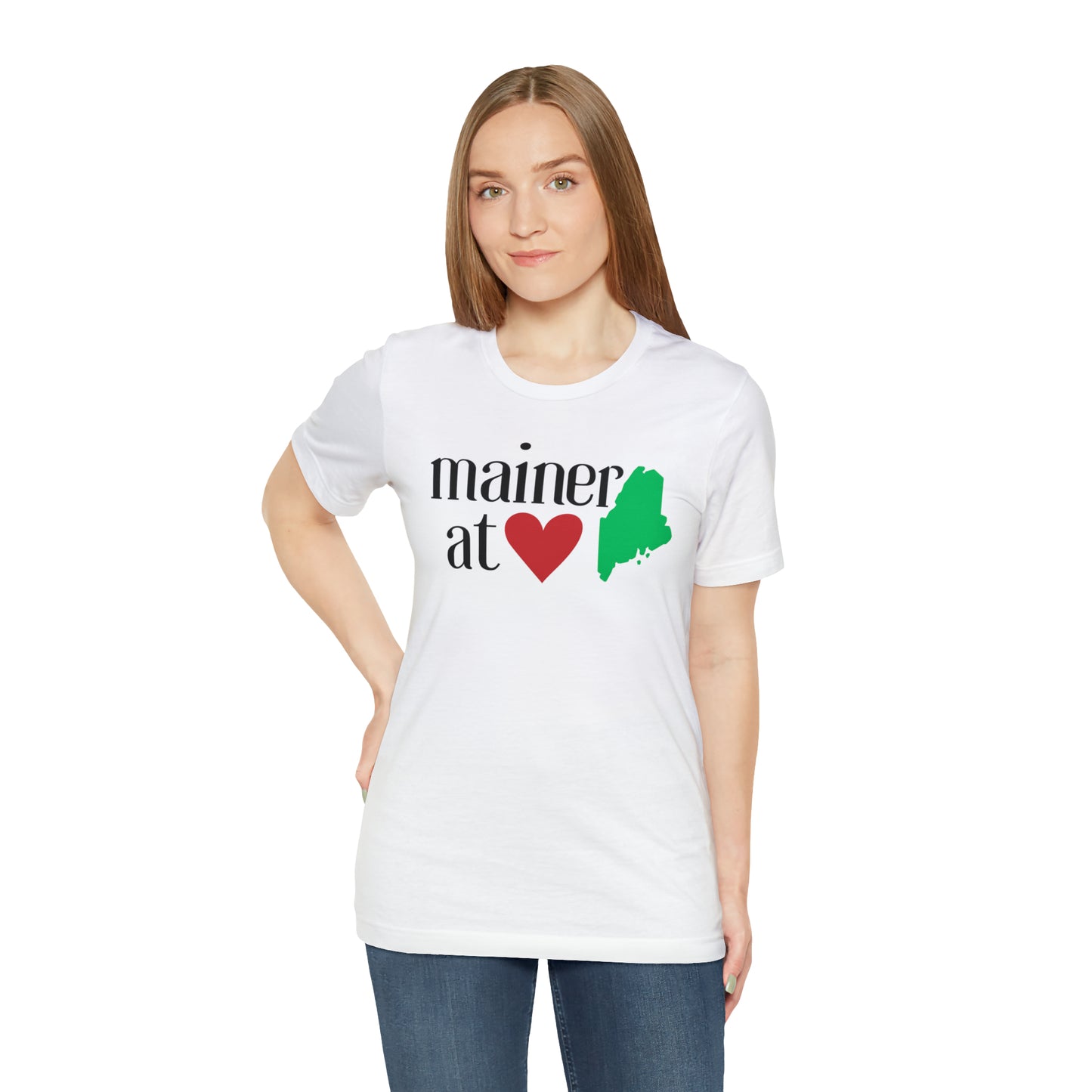 Mainer at Heart Short Sleeve Tee