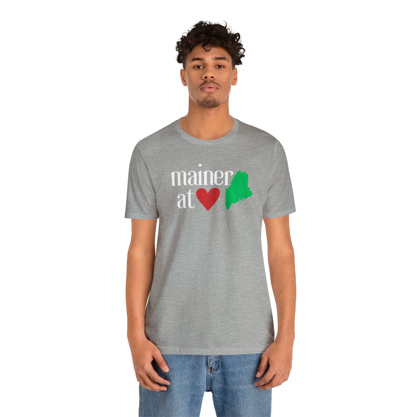 Mainer at Heart Short Sleeve Tee