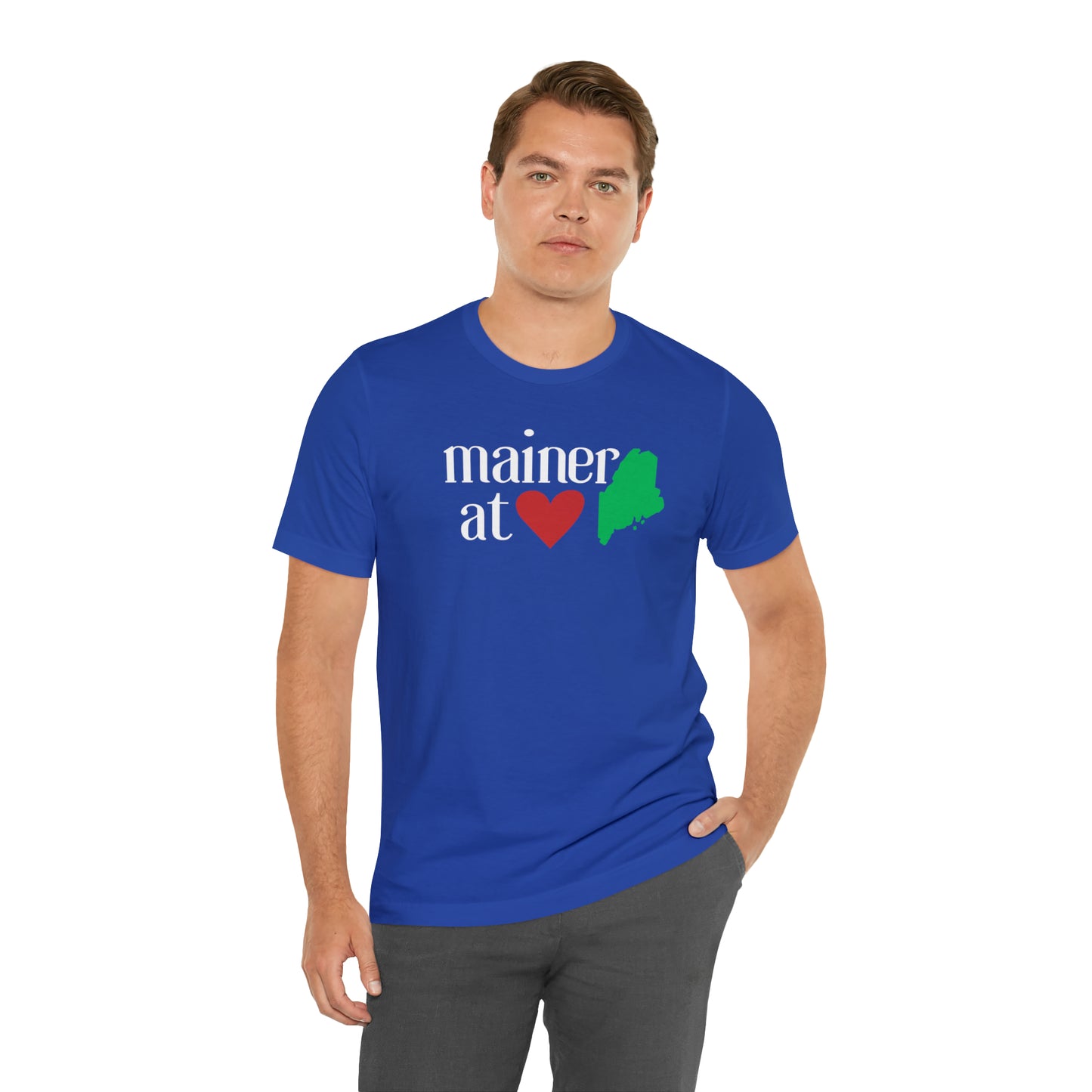 Mainer at Heart Short Sleeve Tee