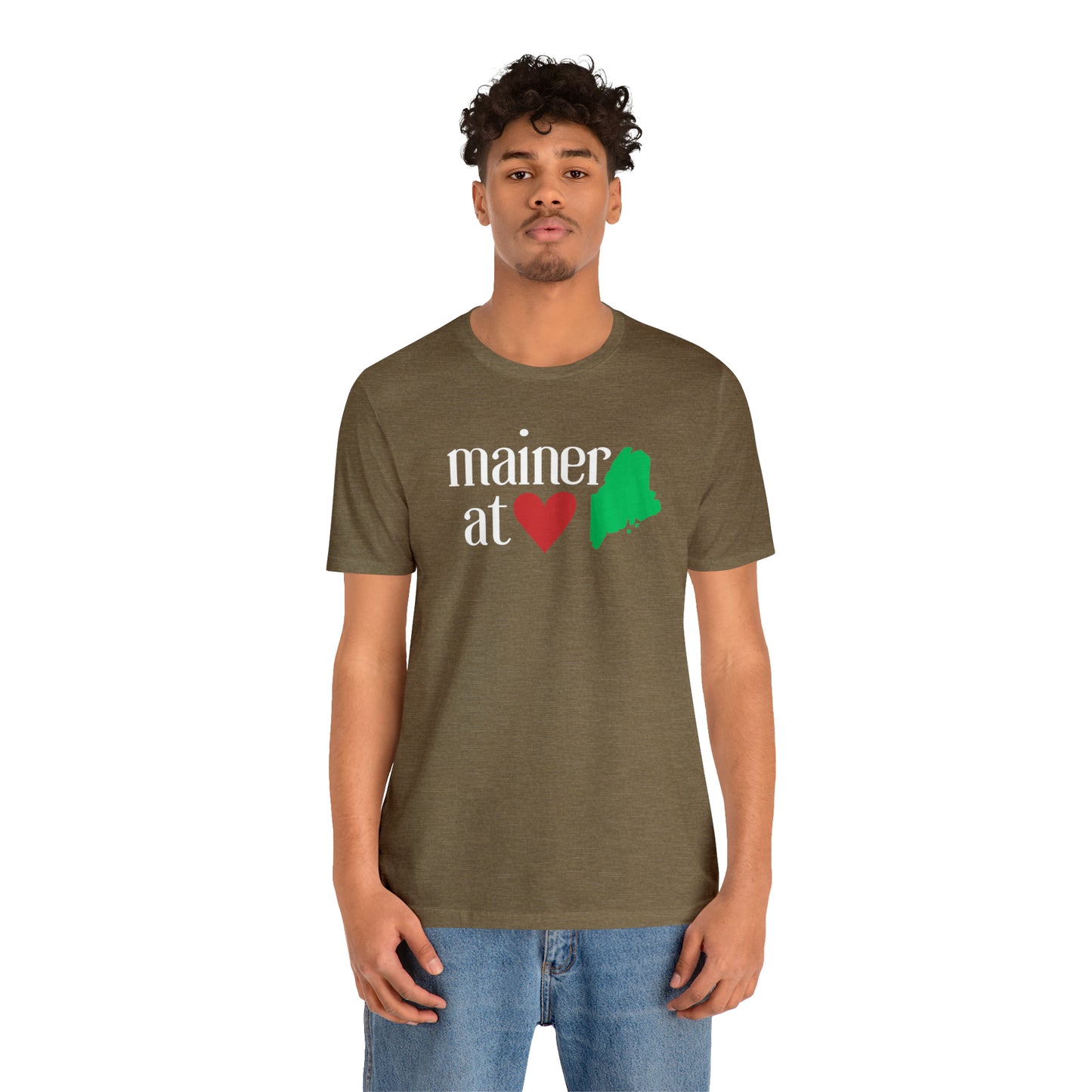 Mainer at Heart Short Sleeve Tee