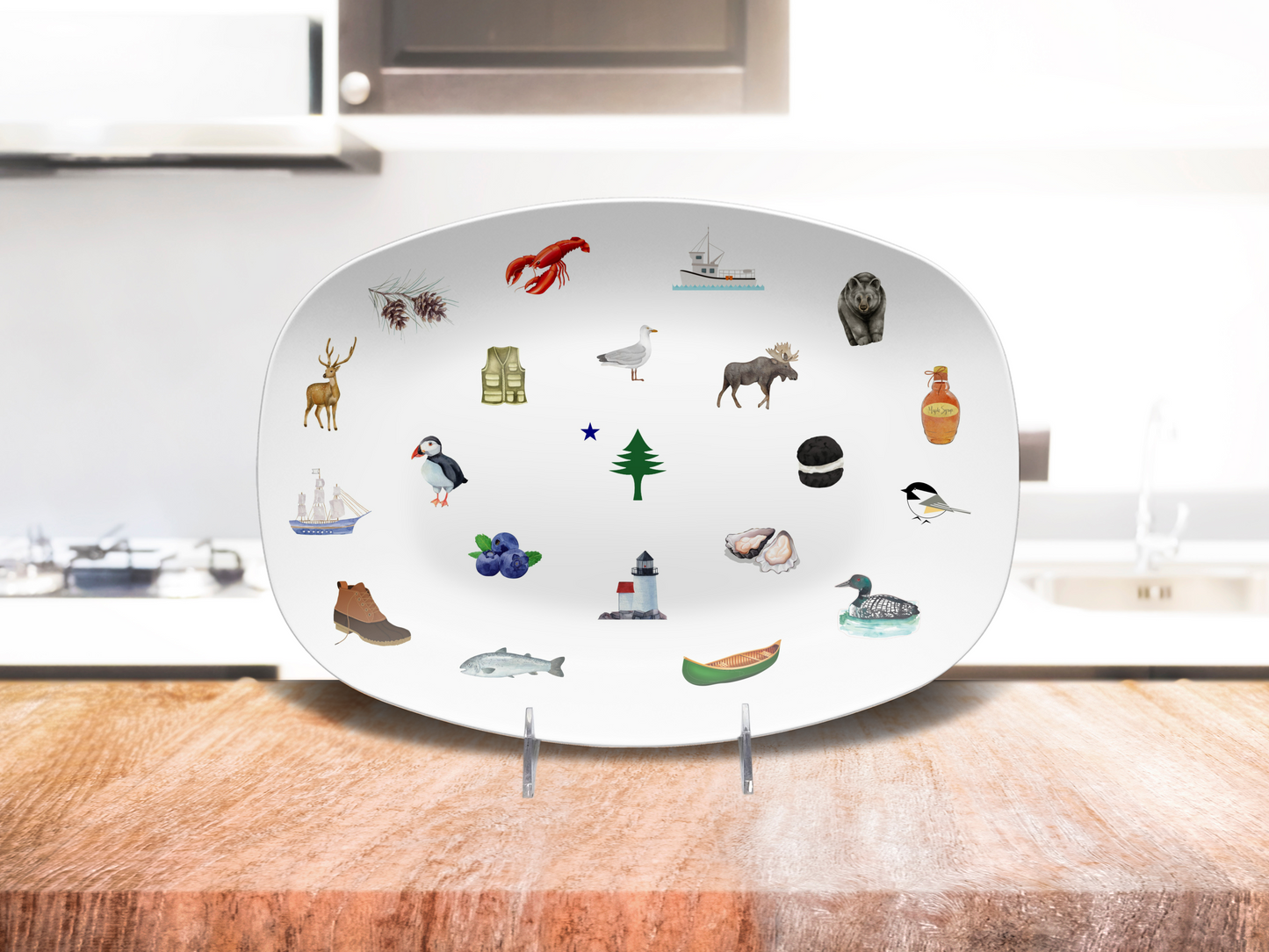 All Things Maine 10 X 14 Platter