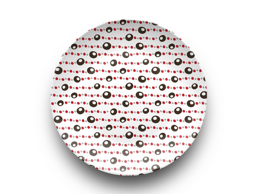 Buckeye Necklace Pattern 10" Plate