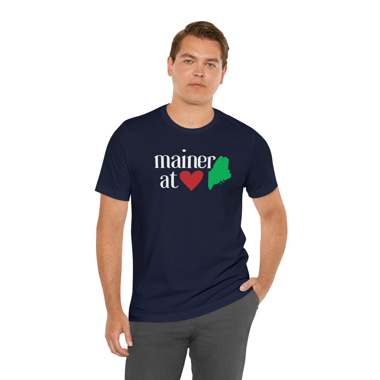 Mainer at Heart Short Sleeve Tee