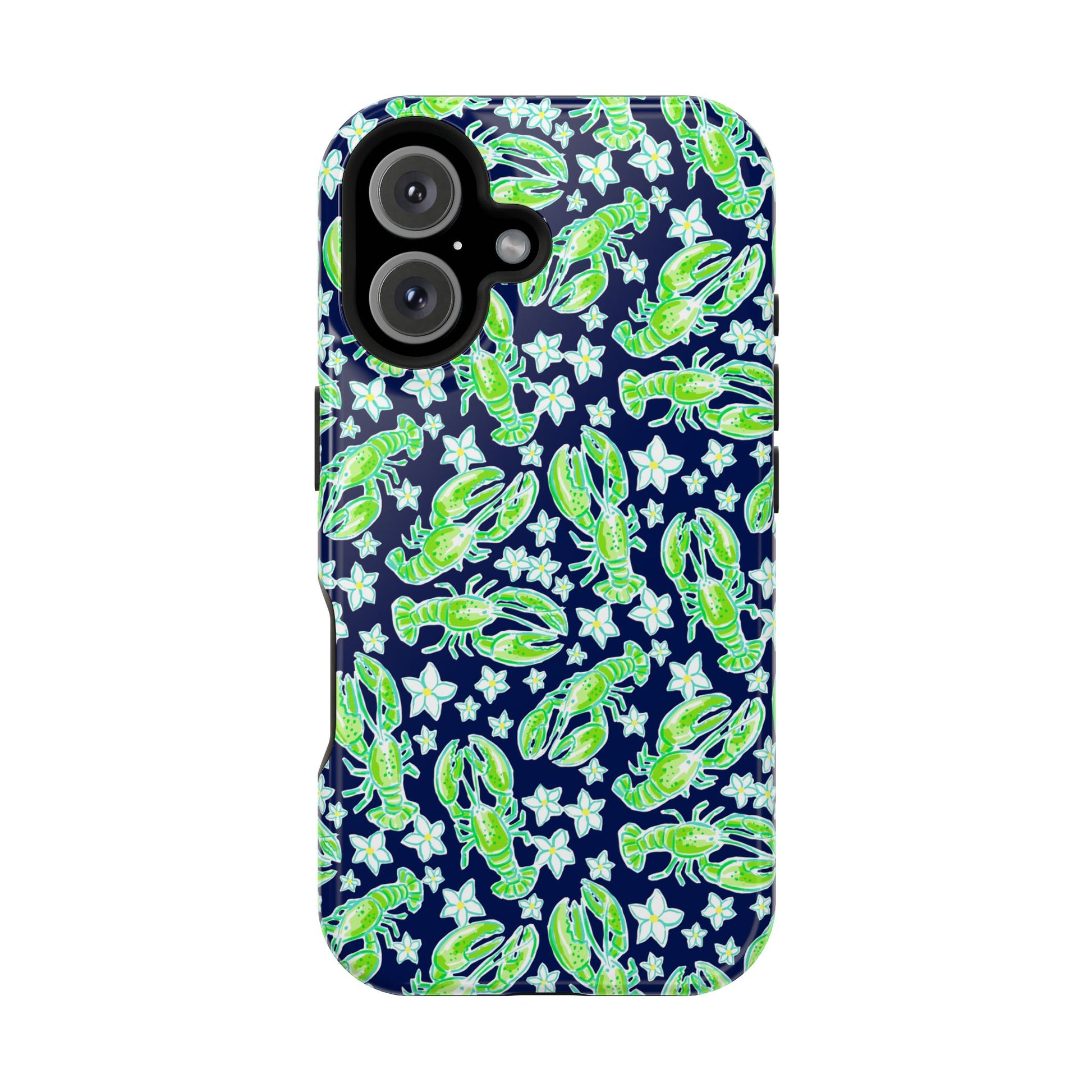 Lobster Print Magnetic Tough Case for iPhone – Mainer In Exile Lobster Print Magnetic Tough Case for iPhone – Mainer In Exile
